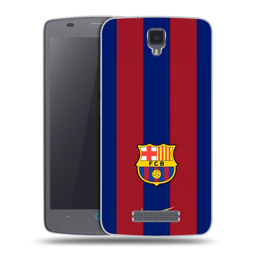 Силиконовый чехол на ZTE Blade L5 с принтом Барселона Barcelona