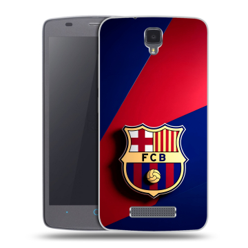 Силиконовый чехол на ZTE Blade L5 с принтом Барселона Barcelona