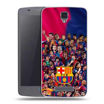 Силиконовый чехол на ZTE Blade L5 с принтом Барселона Barcelona