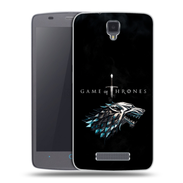 Силиконовый чехол на ZTE Blade L5 с принтом Игра Престолов Game Thrones