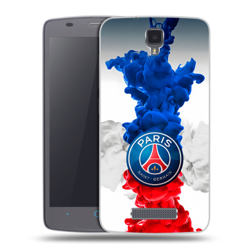Силиконовый чехол на ZTE Blade L5 с принтом PSG ПСЖ
