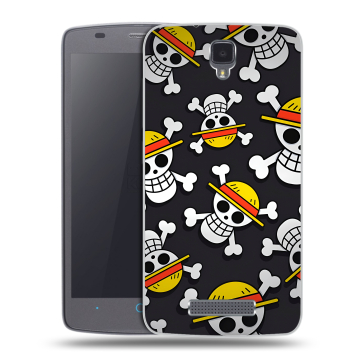 Силиконовый чехол на ZTE Blade L5 с принтом One Piece Ван Пис