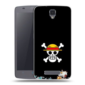Силиконовый чехол на ZTE Blade L5 с принтом One Piece Ван Пис