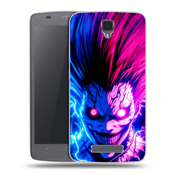 Силиконовый чехол на ZTE Blade L5 с принтом Death note Тетрадь смерти
