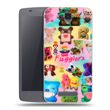 Силиконовый чехол на ZTE Blade L5 с принтом Флагер Fuggler