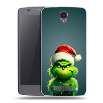 Силиконовый чехол на ZTE Blade L5 с принтом Новый год