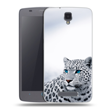 Силиконовый чехол на ZTE Blade L5 с принтом женский