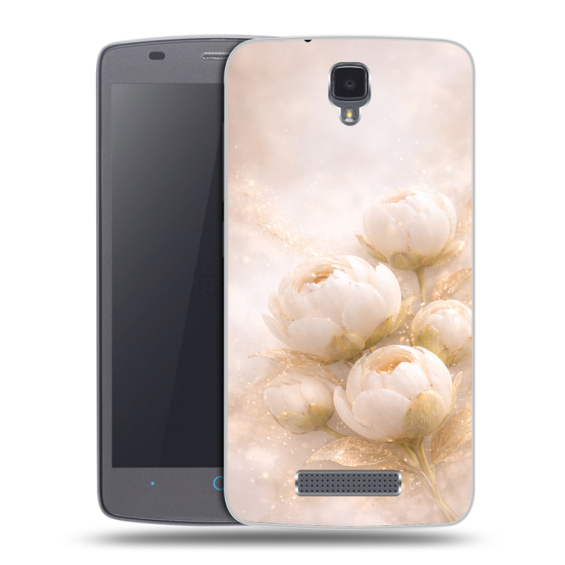 Силиконовый чехол на ZTE Blade L5 с принтом женский Силиконовый чехол на ZTE Blade L5 с принтом женский