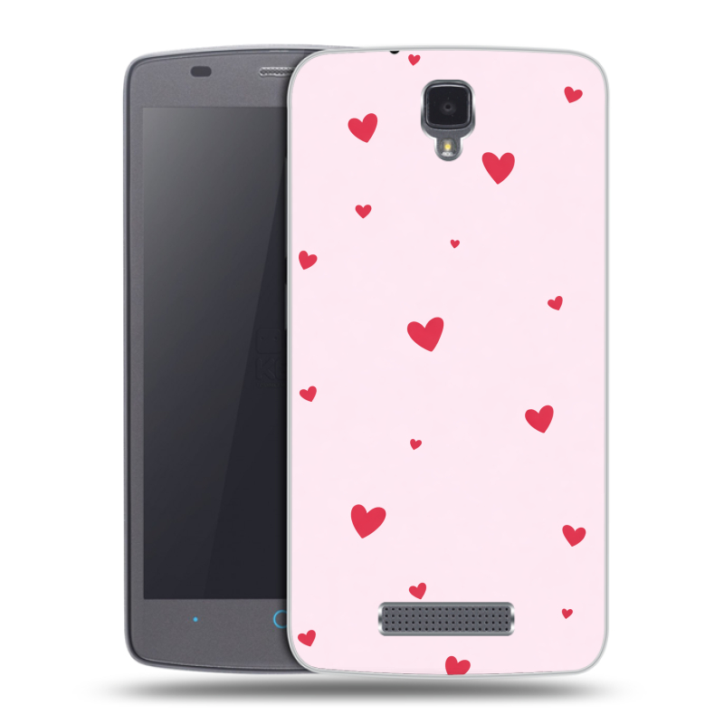 Силиконовый чехол на ZTE Blade L5 с принтом для девочек Силиконовый чехол на ZTE Blade L5 с принтом для девочек