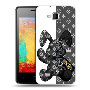 Силиконовый чехол на ZTE Blade AF3 с принтом Луи робот Силиконовый чехол на ZTE Blade AF3 с принтом Луи робот