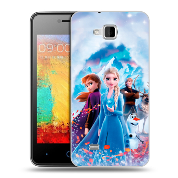 Силиконовый чехол на ZTE Blade AF3 с принтом Холодное сердце Frozen Силиконовый чехол на ZTE Blade AF3 с принтом Холодное сердце Frozen