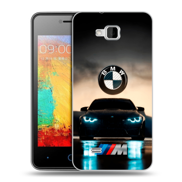 Силиконовый чехол на ZTE Blade AF3 с принтом БМВ BMW Силиконовый чехол на ZTE Blade AF3 с принтом БМВ BMW