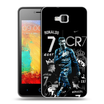 Силиконовый чехол на ZTE Blade AF3 с принтом Реал Роналдо Силиконовый чехол на ZTE Blade AF3 с принтом Реал Роналдо