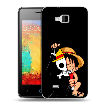 Силиконовый чехол на ZTE Blade AF3 с принтом One Piece Ван Пис Силиконовый чехол на ZTE Blade AF3 с принтом One Piece Ван Пис
