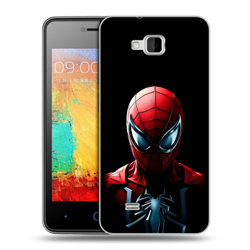 Силиконовый чехол на ZTE Blade AF3 с принтом Spiderman Человек паук Силиконовый чехол на ZTE Blade AF3 с принтом Spiderman Человек паук