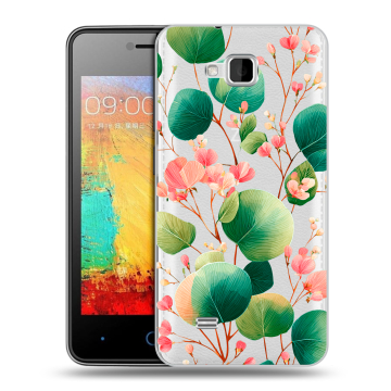 Силиконовый чехол на ZTE Blade AF3 с принтом женский Силиконовый чехол на ZTE Blade AF3 с принтом женский