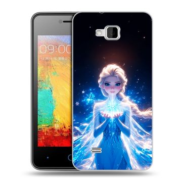 Силиконовый чехол на ZTE Blade AF3 с принтом Холодное сердце Frozen Силиконовый чехол на ZTE Blade AF3 с принтом Холодное сердце Frozen