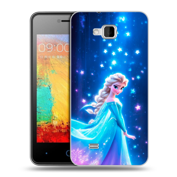 Силиконовый чехол на ZTE Blade AF3 с принтом Холодное сердце Frozen Силиконовый чехол на ZTE Blade AF3 с принтом Холодное сердце Frozen