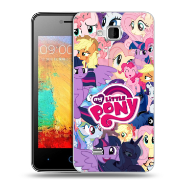 Силиконовый чехол на ZTE Blade AF3 с принтом My little pony Дружба чудо Силиконовый чехол на ZTE Blade AF3 с принтом My little pony Дружба чудо
