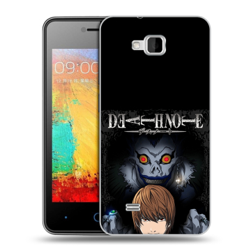 Силиконовый чехол на ZTE Blade AF3 с принтом Death note Тетрадь смерти Силиконовый чехол на ZTE Blade AF3 с принтом Death note Тетрадь смерти