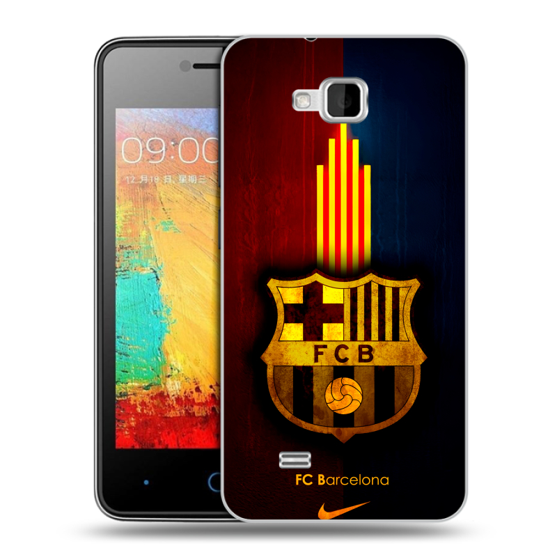 Силиконовый чехол на ZTE Blade AF3 с принтом Барселона Barcelona Силиконовый чехол на ZTE Blade AF3 с принтом Барселона Barcelona