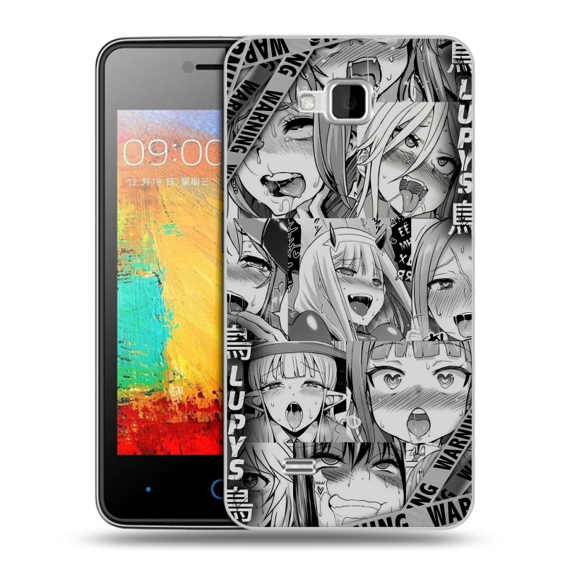 Силиконовый чехол на ZTE Blade AF3 с принтом Ahegao Ахегао Аниме Силиконовый чехол на ZTE Blade AF3 с принтом Ahegao Ахегао Аниме