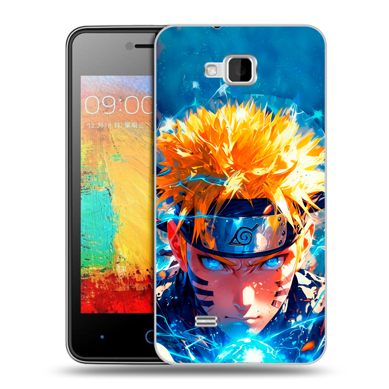 Силиконовый чехол на ZTE Blade AF3 с принтом Аниме Наруто Naruto Силиконовый чехол на ZTE Blade AF3 с принтом Аниме Наруто Naruto