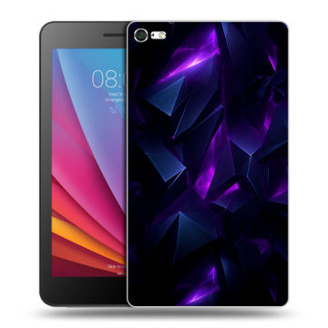 Силиконовый чехол на Huawei MediaPad T2 7.0 Pro с принтом Абстракиция