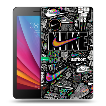 Силиконовый чехол на Huawei MediaPad T2 7.0 Pro с принтом Найк