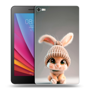 Силиконовый чехол на Huawei MediaPad T2 7.0 Pro с принтом Кролик