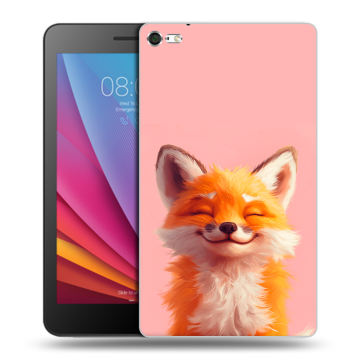 Силиконовый чехол на Huawei MediaPad T2 7.0 Pro с принтом милая лиса