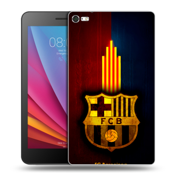 Силиконовый чехол на Huawei MediaPad T2 7.0 Pro с принтом Барселона Barcelona