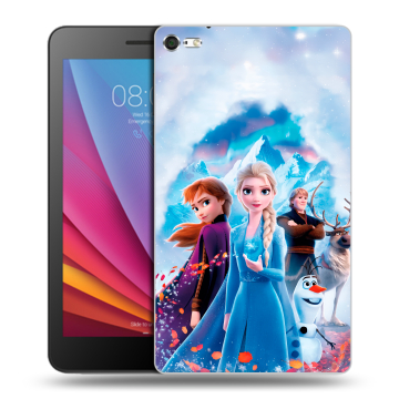 Силиконовый чехол на Huawei MediaPad T2 7.0 Pro с принтом Холодное сердце Frozen Силиконовый чехол на Huawei MediaPad T2 7.0 Pro с принтом Холодное сердце Frozen