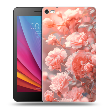 Силиконовый чехол на Huawei MediaPad T2 7.0 Pro с принтом Розы цветы Силиконовый чехол на Huawei MediaPad T2 7.0 Pro с принтом Розы цветы