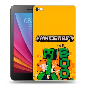 Силиконовый чехол на Huawei MediaPad T2 7.0 Pro с принтом Майнкрафт Minecraft Силиконовый чехол на Huawei MediaPad T2 7.0 Pro с принтом Майнкрафт Minecraft