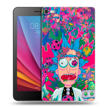 Силиконовый чехол на Huawei MediaPad T2 7.0 Pro с принтом Рик и Морти Rick Morty Силиконовый чехол на Huawei MediaPad T2 7.0 Pro с принтом Рик и Морти Rick Morty