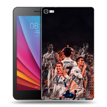Силиконовый чехол на Huawei MediaPad T2 7.0 Pro с принтом Реал Роналдо Real Ronaldo