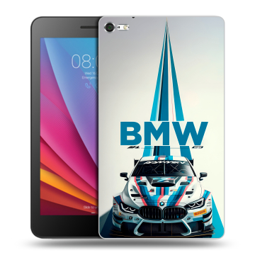 Силиконовый чехол на Huawei MediaPad T2 7.0 Pro с принтом БМВ BMW Силиконовый чехол на Huawei MediaPad T2 7.0 Pro с принтом БМВ BMW