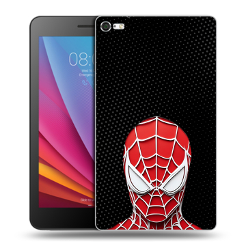 Силиконовый чехол на Huawei MediaPad T2 7.0 Pro с принтом человек паук spiderman
