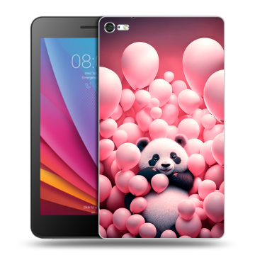 Силиконовый чехол на Huawei MediaPad T2 7.0 Pro с принтом Панда