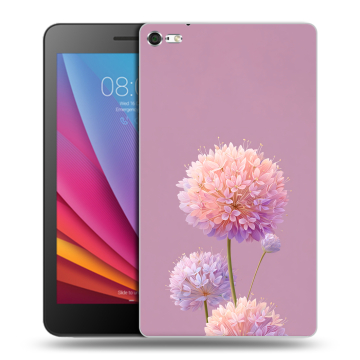 Силиконовый чехол на Huawei MediaPad T2 7.0 Pro с принтом Цветы