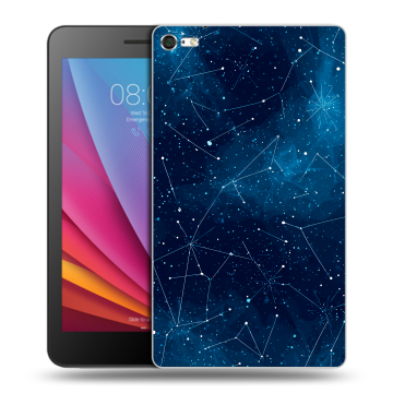 Силиконовый чехол на Huawei MediaPad T2 7.0 Pro с принтом Космос звезды