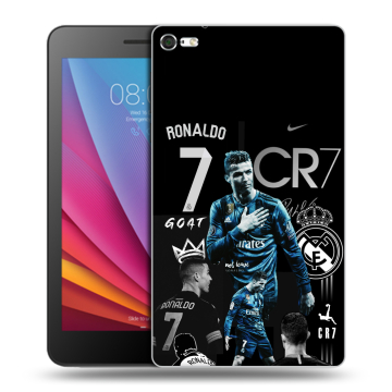 Силиконовый чехол на Huawei MediaPad T2 7.0 Pro с принтом Реал Роналдо