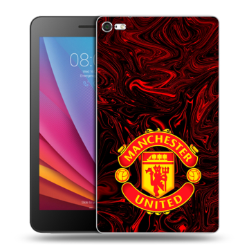 Силиконовый чехол на Huawei MediaPad T2 7.0 Pro с принтом Manchester United