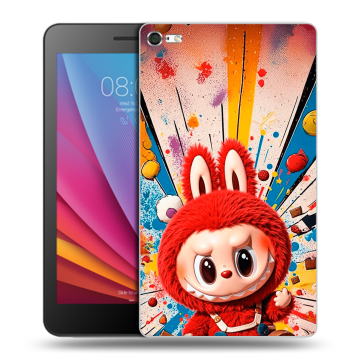 Силиконовый чехол на Huawei MediaPad T2 7.0 Pro с принтом Labubu Лабубу Силиконовый чехол на Huawei MediaPad T2 7.0 Pro с принтом Labubu Лабубу