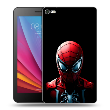 Силиконовый чехол на Huawei MediaPad T2 7.0 Pro с принтом Spiderman Человек паук