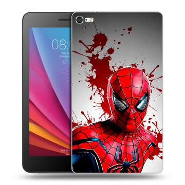Силиконовый чехол на Huawei MediaPad T2 7.0 Pro с принтом Spiderman Человек паук Силиконовый чехол на Huawei MediaPad T2 7.0 Pro с принтом Spiderman Человек паук