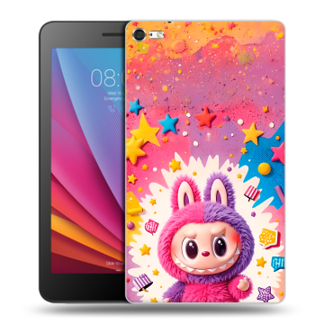 Силиконовый чехол на Huawei MediaPad T2 7.0 Pro с принтом Labubu Лабубу Силиконовый чехол на Huawei MediaPad T2 7.0 Pro с принтом Labubu Лабубу