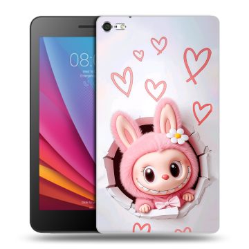 Силиконовый чехол на Huawei MediaPad T2 7.0 Pro с принтом Labubu Лабубу