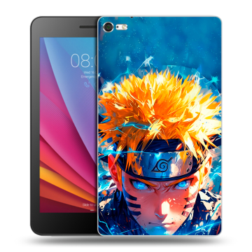 Силиконовый чехол на Huawei MediaPad T2 7.0 Pro с принтом Аниме Наруто Naruto